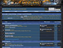 Tablet Screenshot of forum.sfgame.es