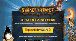 Desktop Screenshot of minijuegos.sfgame.es